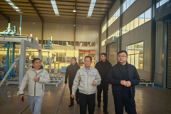 牡丹江市西安区委书记王雅罡一行赴廊坊大地木业考察交流