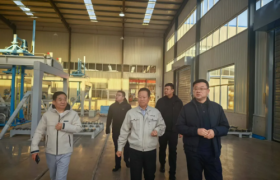 牡丹江市西安区委书记王雅罡一行赴廊坊大地木业考察交流